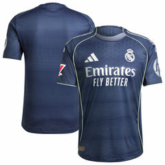 Real Madrid 2025/26 Away Jersey Blue - Adidas
