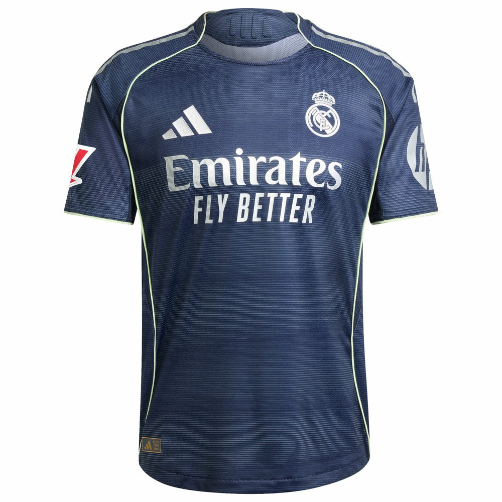 Real Madrid 2025/26 Away Jersey Blue - Adidas
