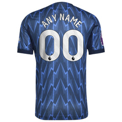Arsenal 2025/26 Away Custom Jersey Blue - Adidas