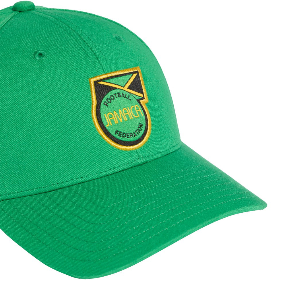 Jamaica National Team Unisex Team Baseball Adjustable Hat Green - Adidas