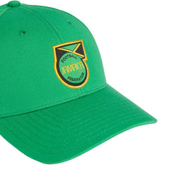 Jamaica National Team Unisex Team Baseball Adjustable Hat Green - Adidas