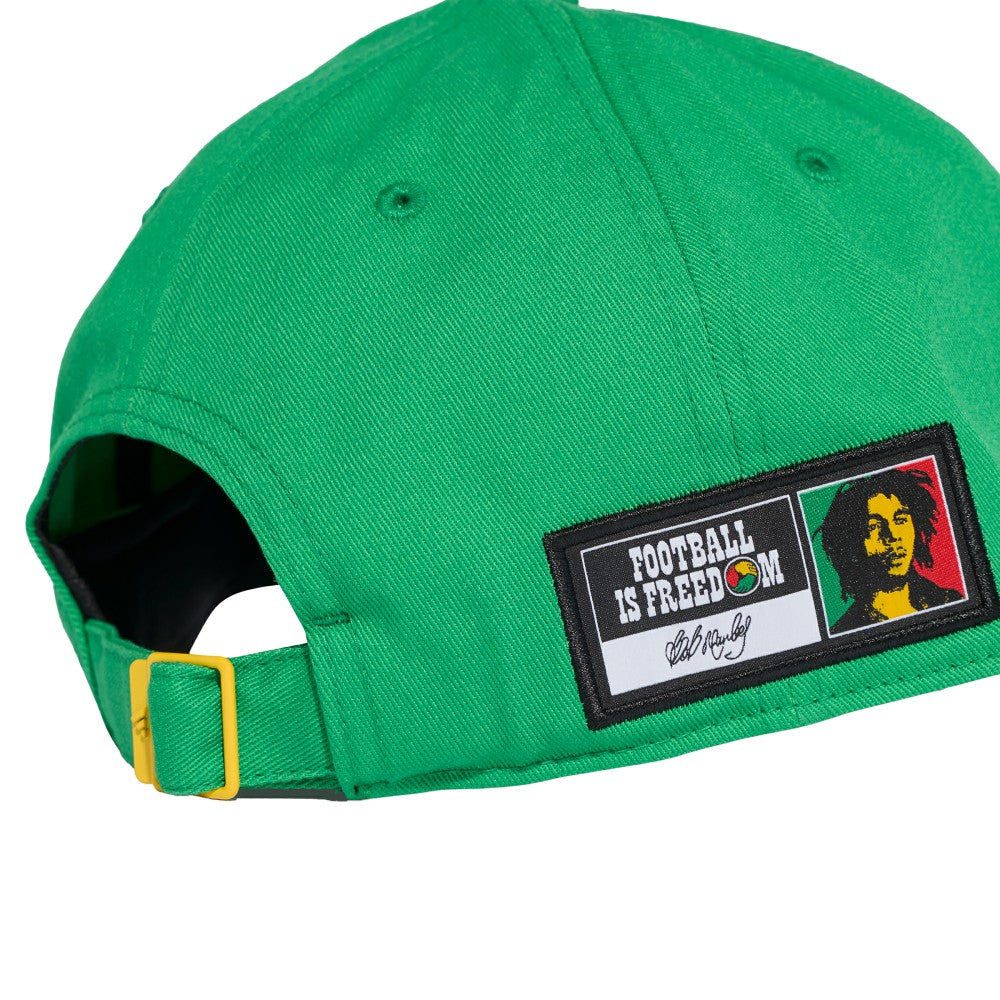 Jamaica National Team Unisex Team Baseball Adjustable Hat Green - Adidas