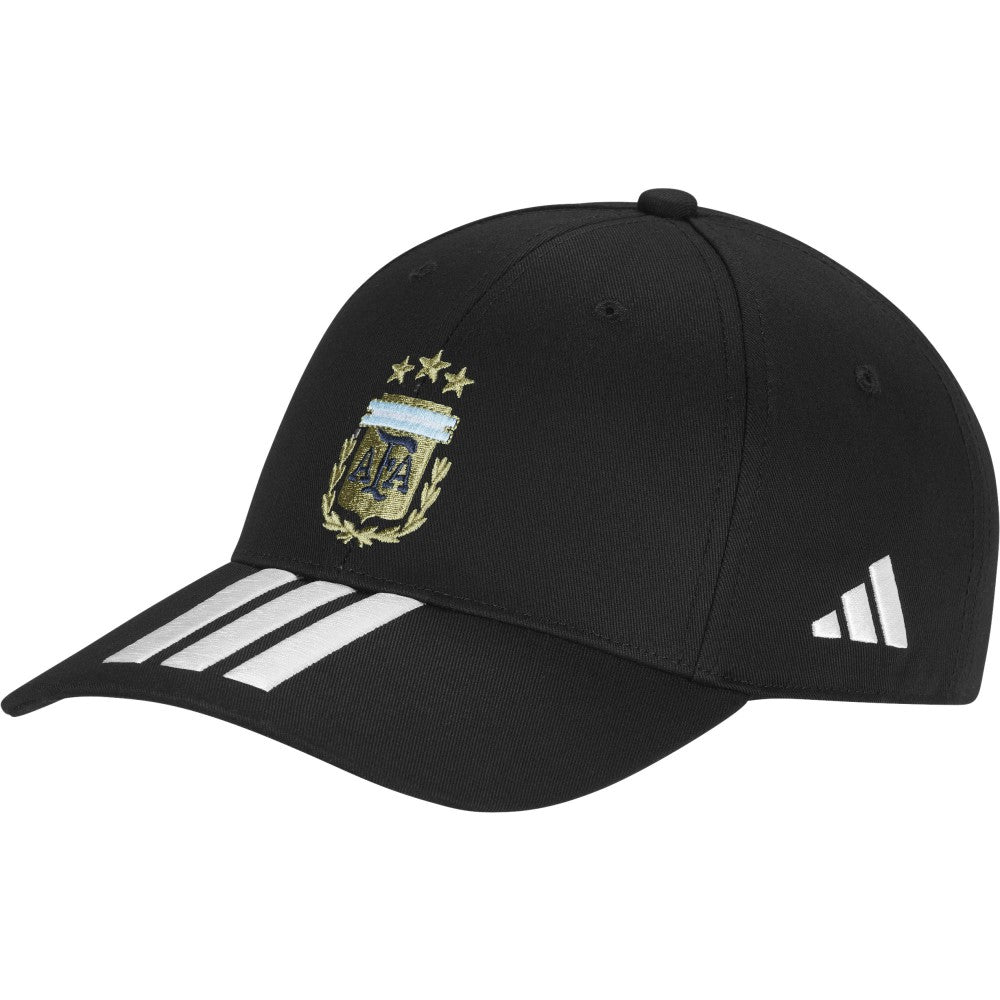 Argentina National Team Unisex FIFA x World Cup Team Baseball Adjustable Hat Black - Adidas