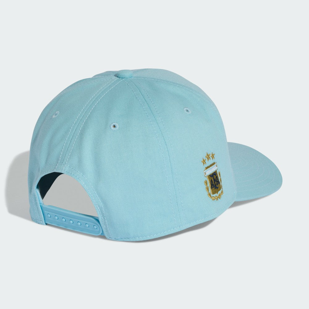 Argentina National Team Unisex FIFA x World Cup Team Snapback Hat Light Blue - Adidas