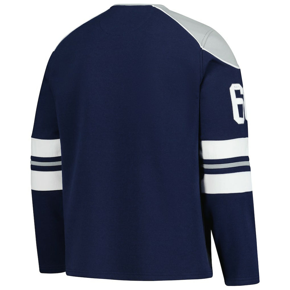 Dallas Cowboys  G-III Sports by Carl Banks Adaptive Lord Stanley Crewneck Sweatshirt