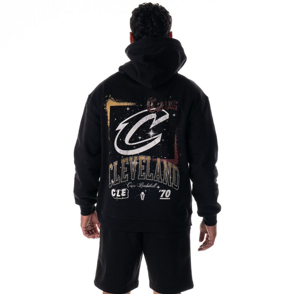 Cleveland Cavaliers The Wild Collective Unisex Splatter Premium Hoodie On Sale