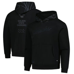Golden State Warriors The Wild Collective Unisex Blackout Hoodie discount New