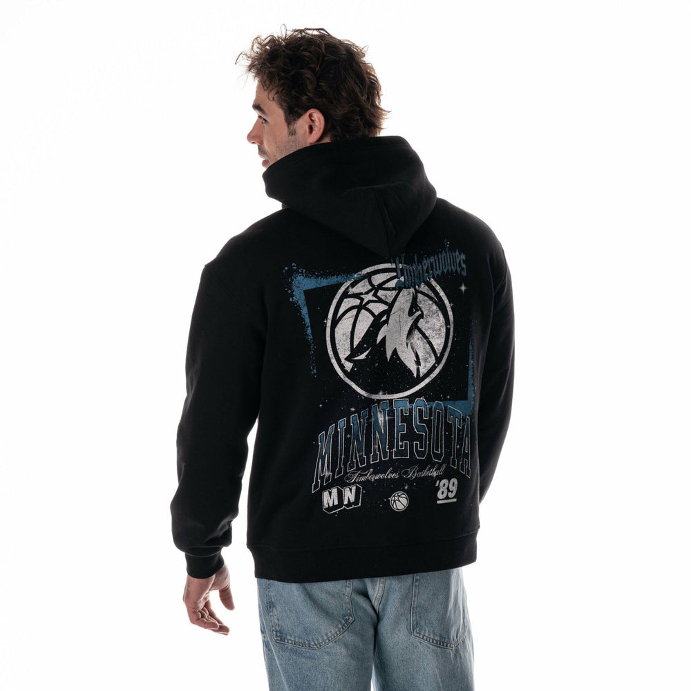 Minnesota Timberwolves The Wild Collective Unisex Splatter Premium Hoodie On Sale
