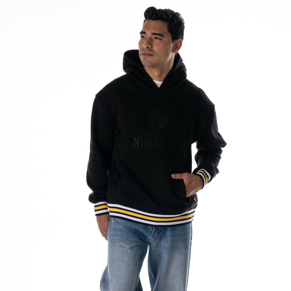 Denver Nuggets The Wild Collective Unisex Custom Rib Tonal Premium Hoodie sale Online