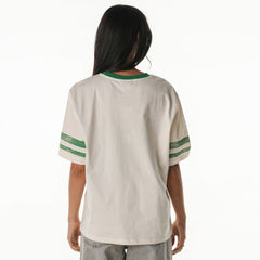 Boston Celtics The Wild Collective Women's Vintage Drop Shoulder Oversized Boyfriend T-Shirt Outlet