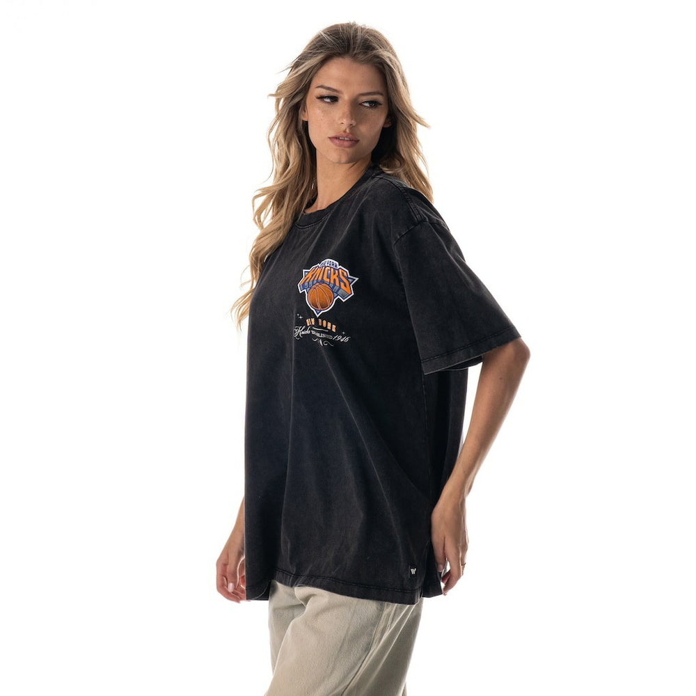 New York Knicks The Wild Collective Unisex Oversized Streetwear T-Shirt On Sale