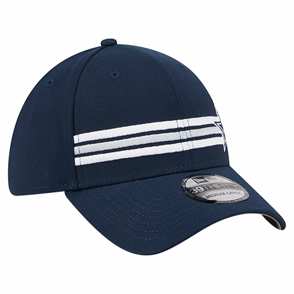 Dallas Cowboys New Era Stripes 39THIRTY Flex Hat