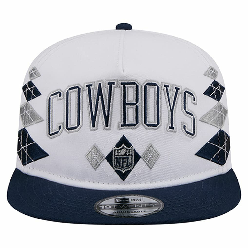 Dallas Cowboys New Era Argyle 19TWENTY Adjustable Hat