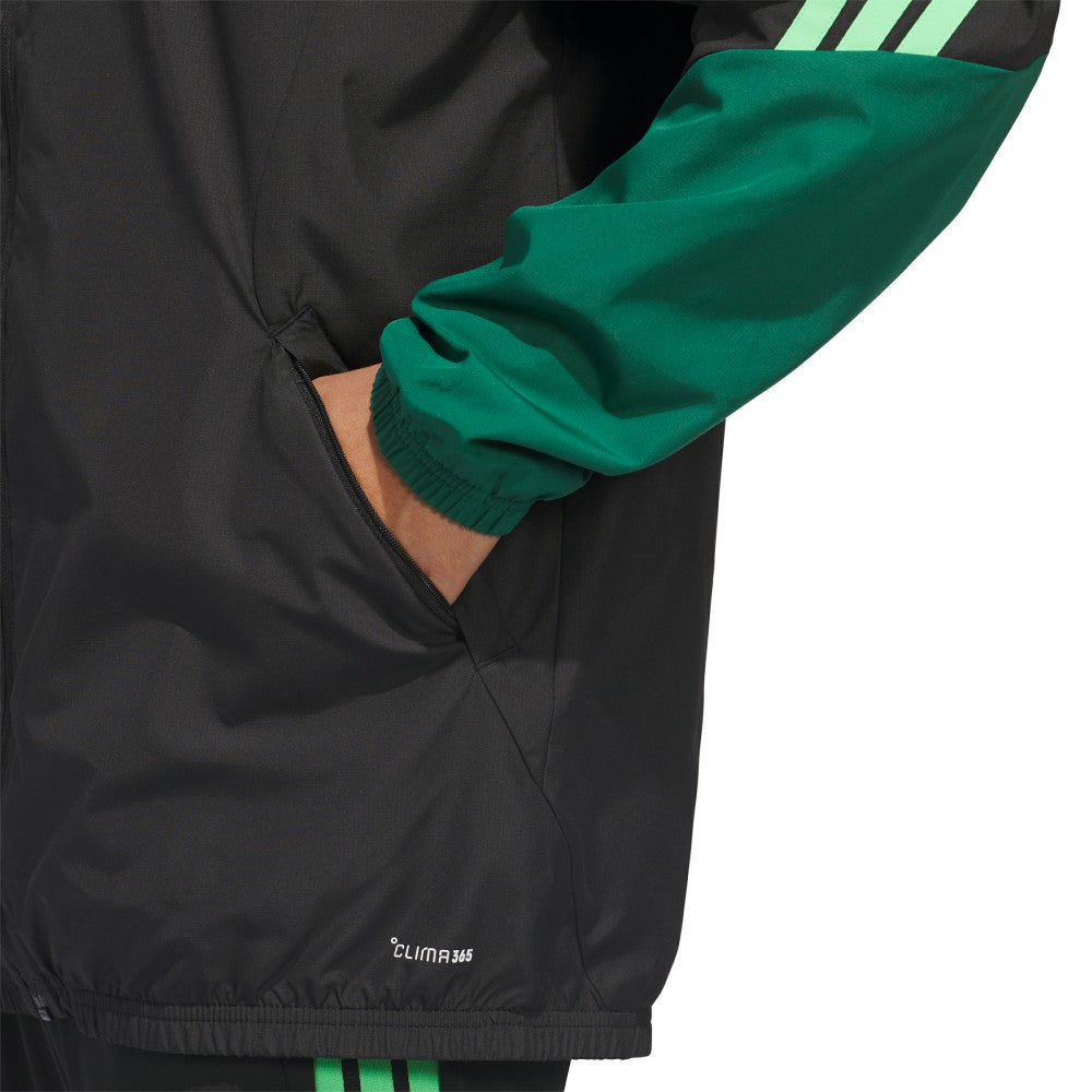 Mexico National Team FIFA x World Cup 2026 Tiro All Weather Full-Zip Jacket Black - Adidas