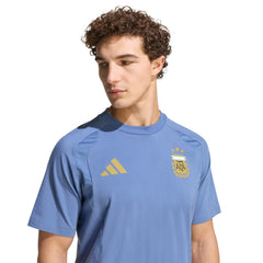 Argentina National Team FIFA x World Cup Tiro Travel T-Shirt Blue - Adidas