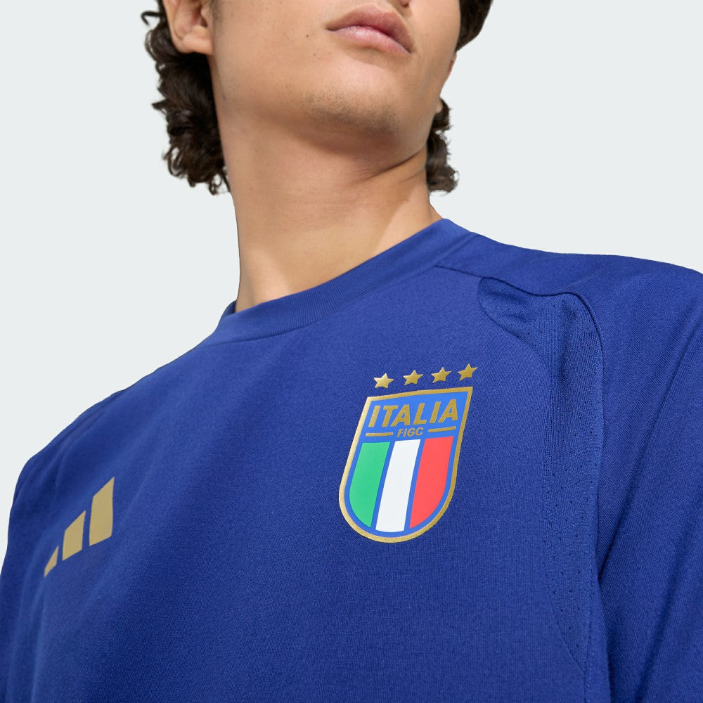 Italy National Team FIFA x World Cup Tiro Travel T-Shirt Blue - Adidas