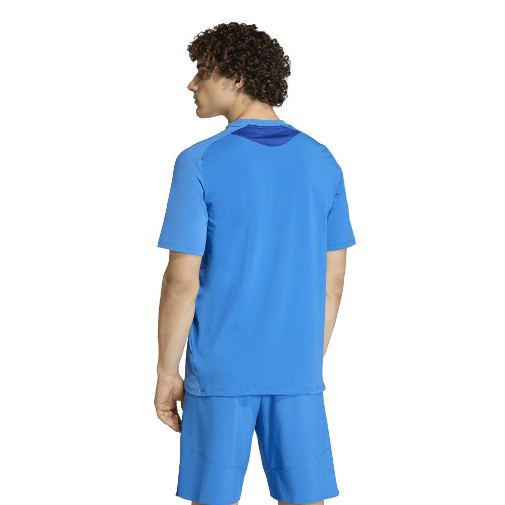 Colombia National Team FIFA x World Cup Tiro Travel T-Shirt Blue - Adidas