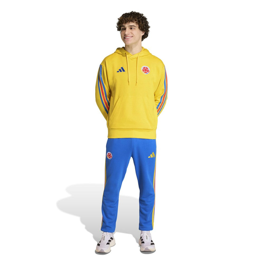 Colombia National Team FIFA x World Cup Alphaskin Fleece Hoodie Yellow - Adidas