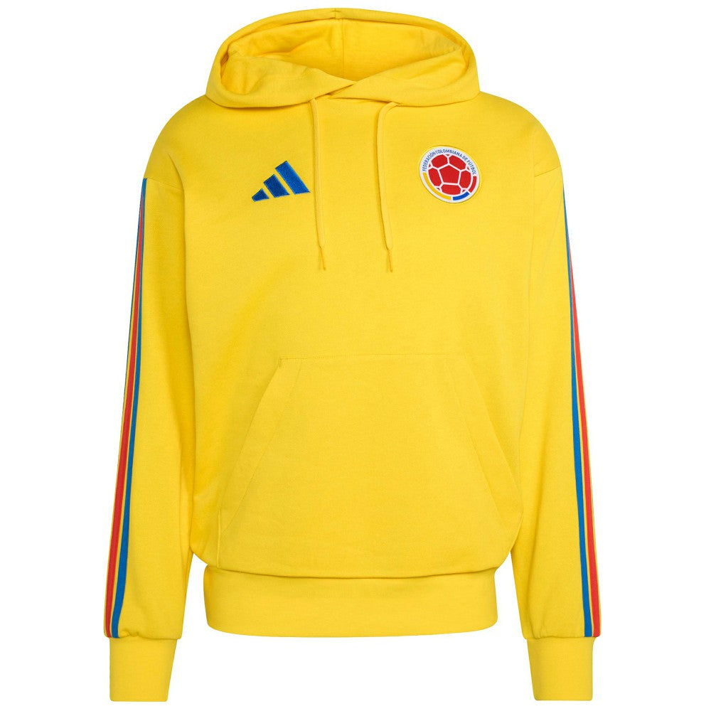 Colombia National Team FIFA x World Cup Alphaskin Fleece Hoodie Yellow - Adidas