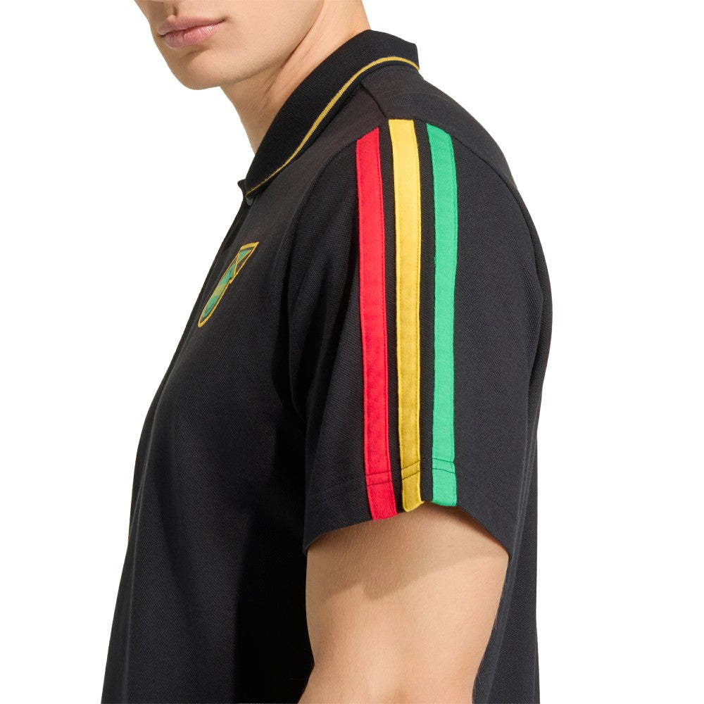 Jamaica National Team Alphaskin Polo Black - Adidas