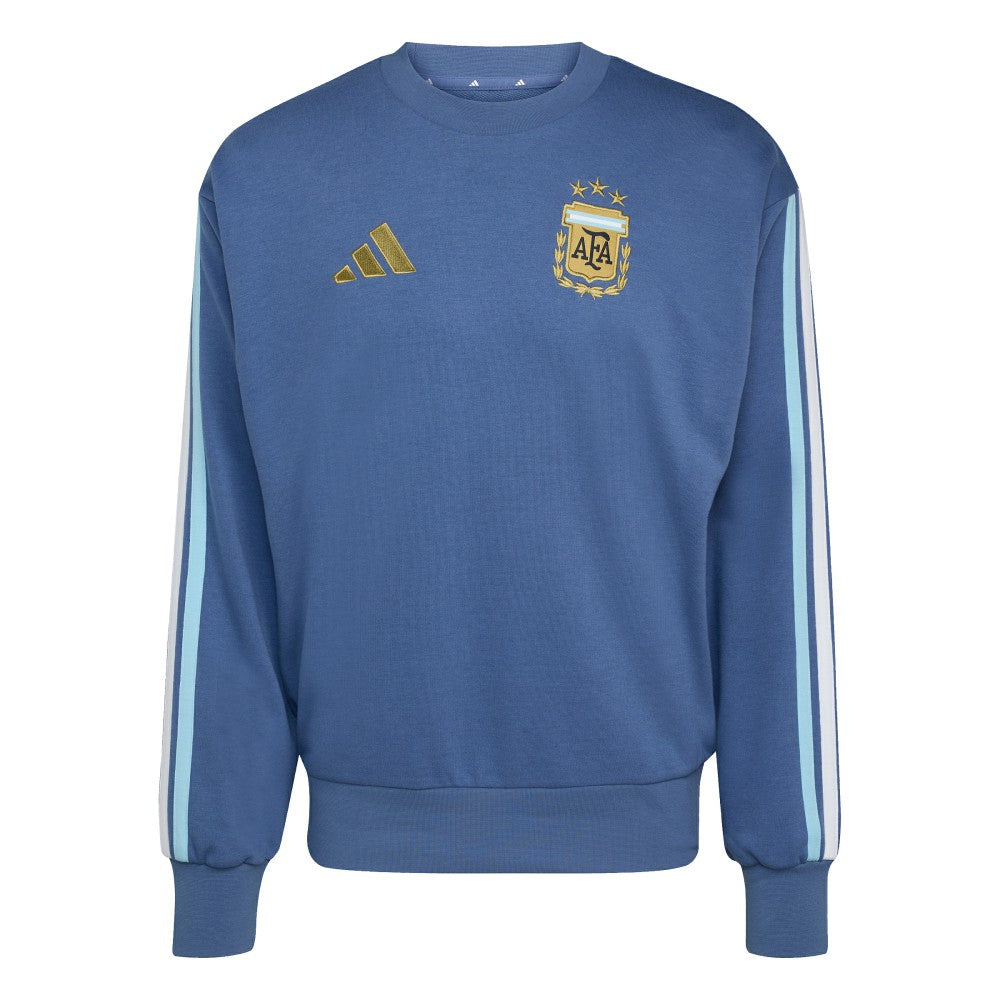 Argentina National Team FIFA x World Cup Alphaskin Crewneck Sweatshirt Blue - Adidas