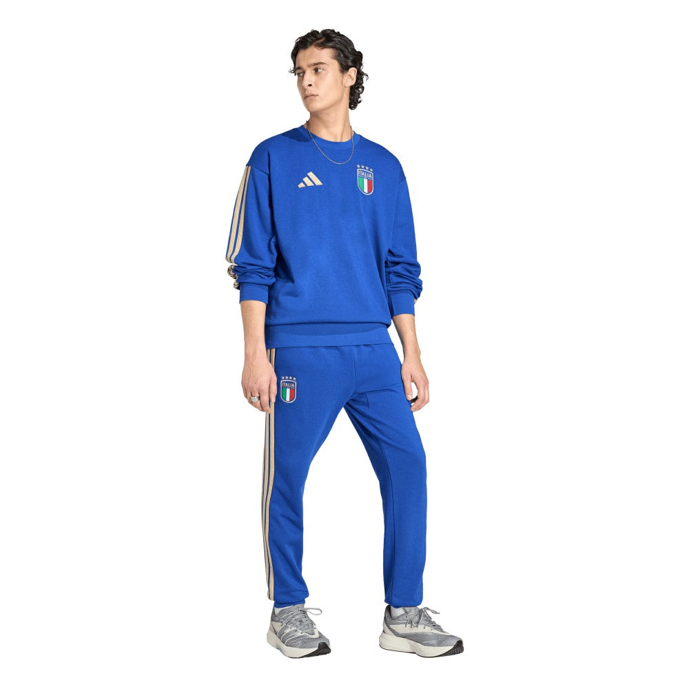 Italy National Team FIFA x World Cup Alphaskin Crewneck Sweatshirt Blue - Adidas