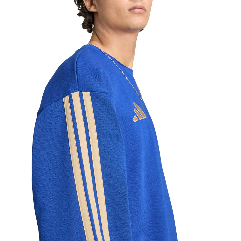 Italy National Team FIFA x World Cup Alphaskin Crewneck Sweatshirt Blue - Adidas