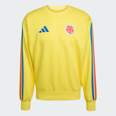 Colombia National Team FIFA x World Cup Alphaskin Crewneck Sweatshirt Yellow - Adidas