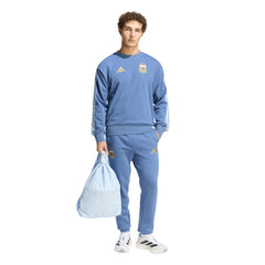 Argentina National Team FIFA x World Cup Alphaskin Fleece Pants Blue - Adidas