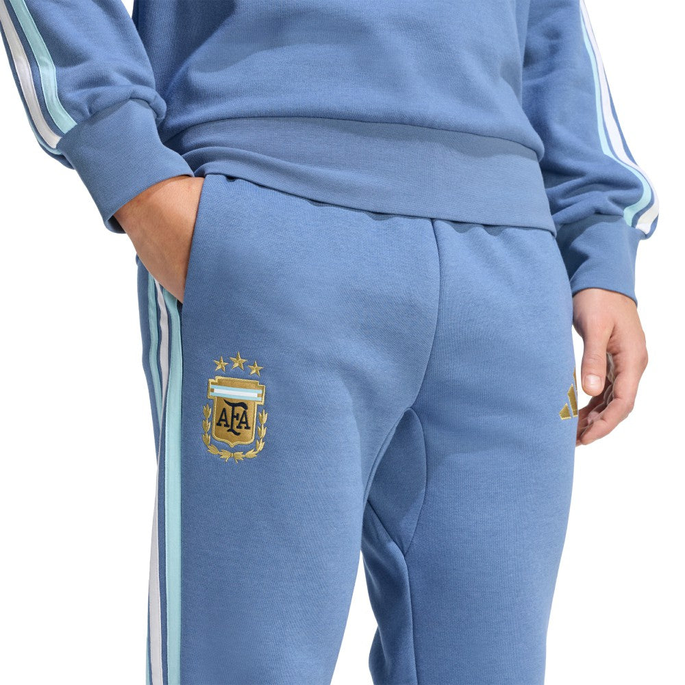 Argentina National Team FIFA x World Cup Alphaskin Fleece Pants Blue - Adidas