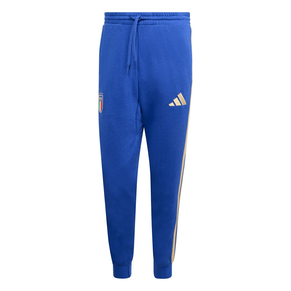 Italy National Team Alphaskin Fleece Pants Blue - Adidas