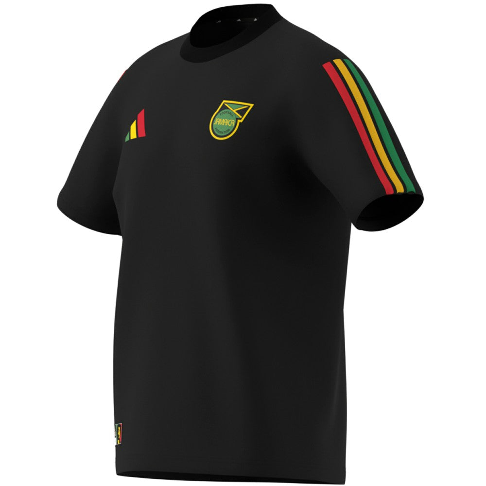 Jamaica National Team Alphaskin T-Shirt Black - Adidas