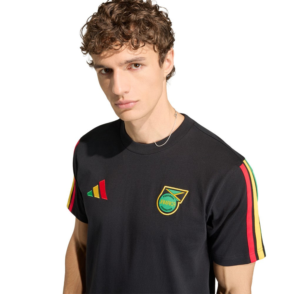 Jamaica National Team Alphaskin T-Shirt Black - Adidas