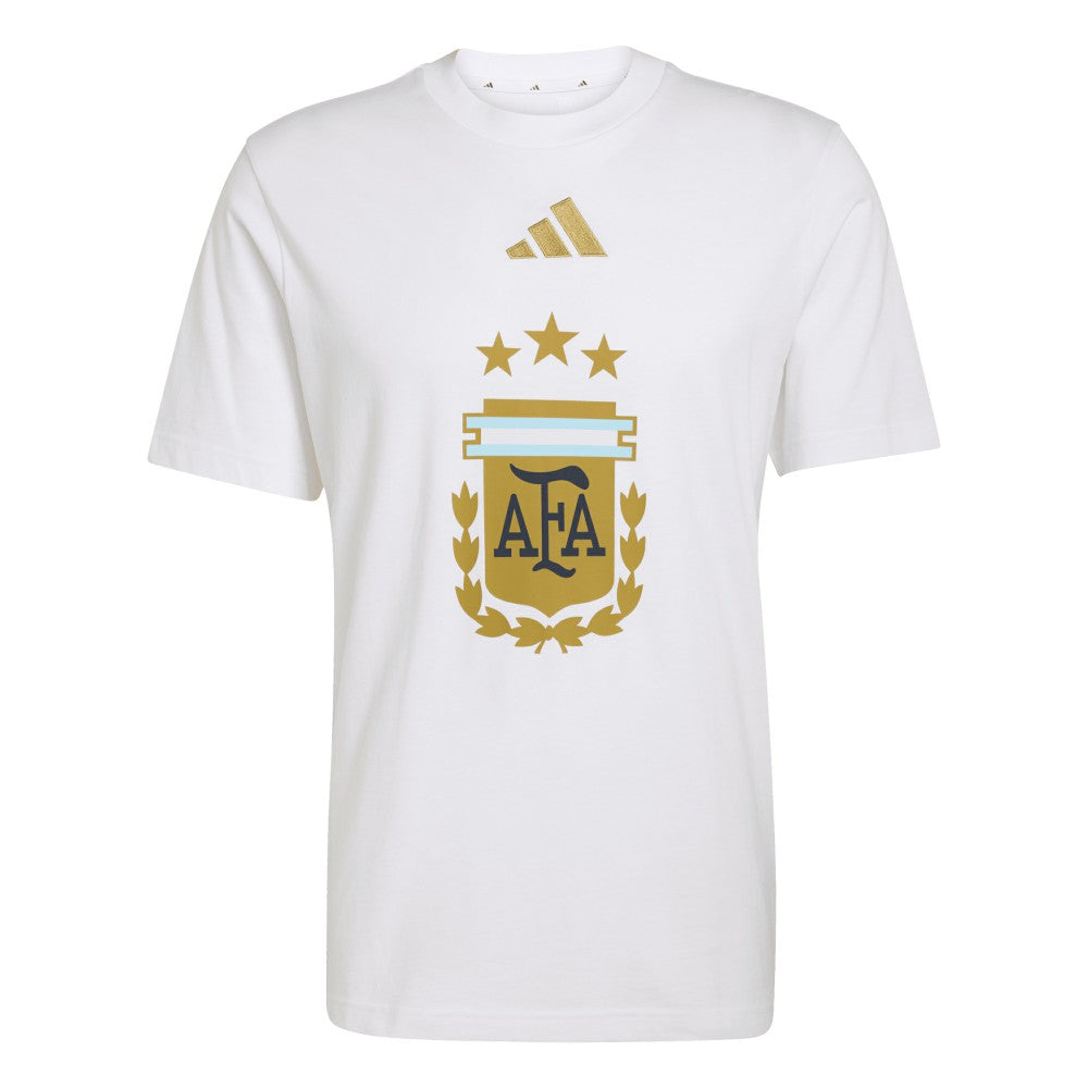 Argentina National Team FIFA x World Cup Alphaskin Graphic T-Shirt White - Adidas