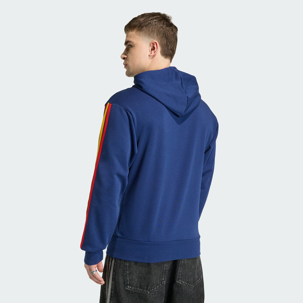 Spain National Team FIFA x World Cup 2026 Alphaskin Tri-Blend Hoodie Navy - Adidas