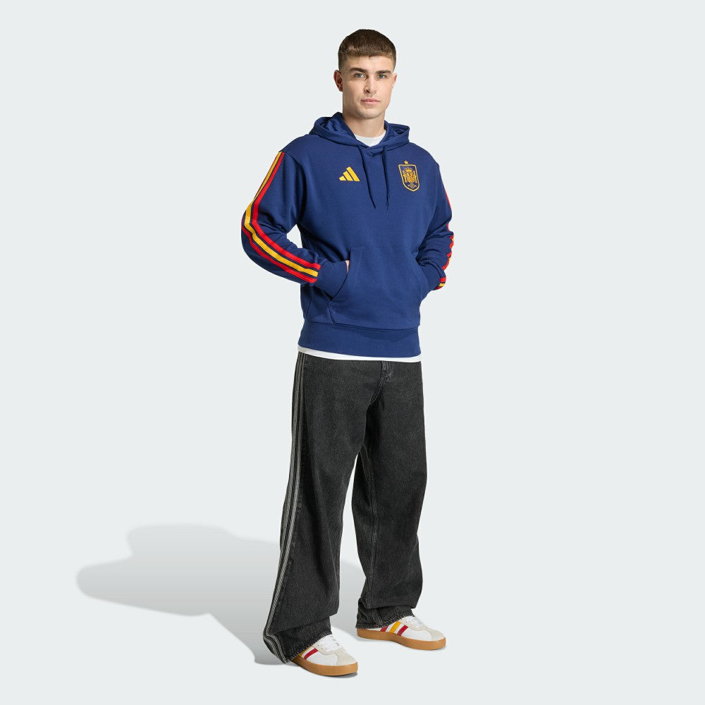 Spain National Team FIFA x World Cup 2026 Alphaskin Tri-Blend Hoodie Navy - Adidas