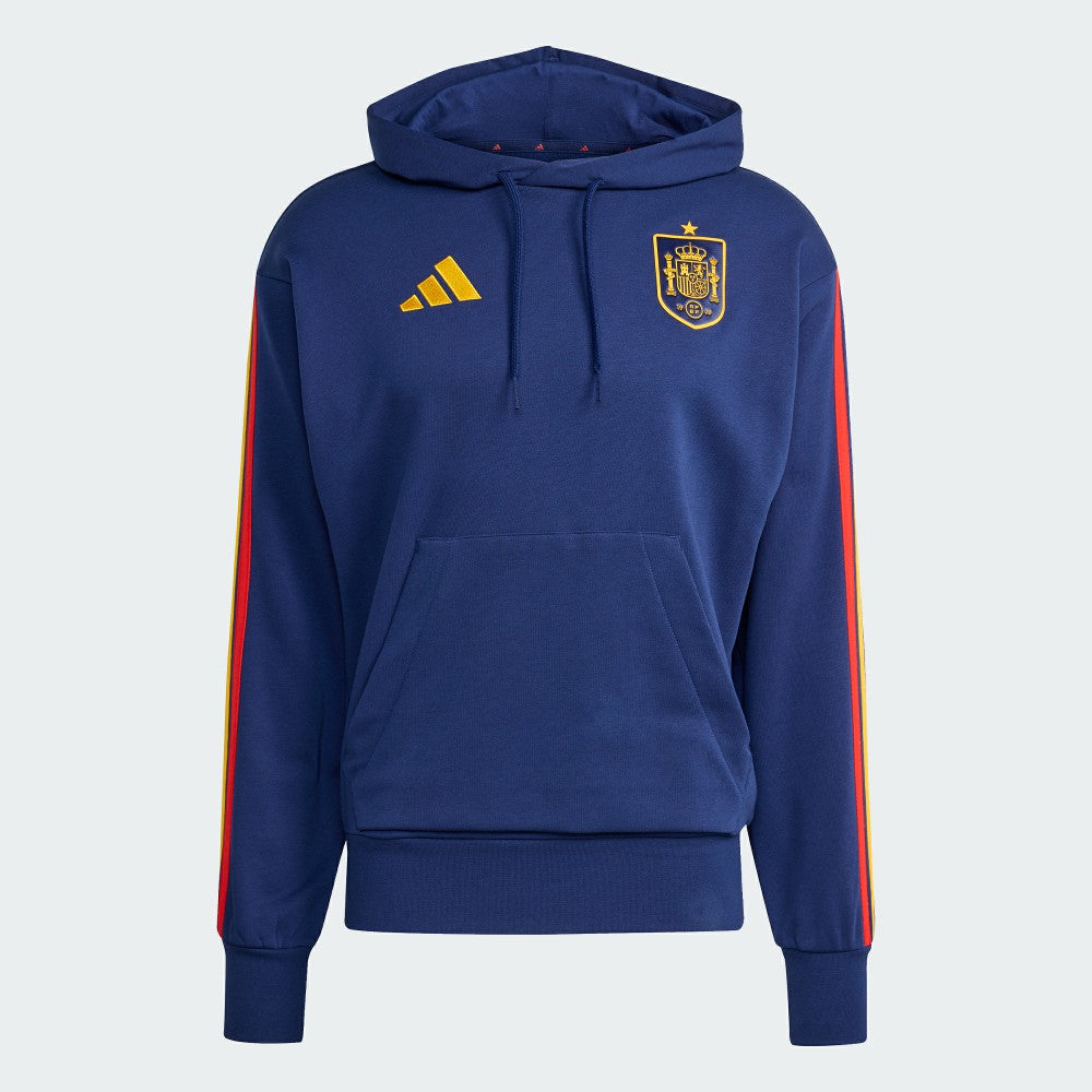 Spain National Team FIFA x World Cup 2026 Alphaskin Tri-Blend Hoodie Navy - Adidas