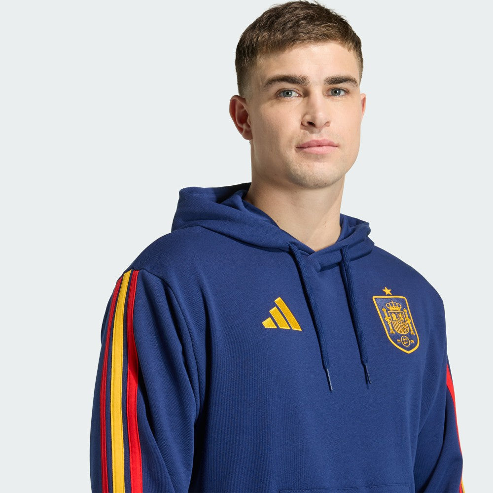 Spain National Team FIFA x World Cup 2026 Alphaskin Tri-Blend Hoodie Navy - Adidas