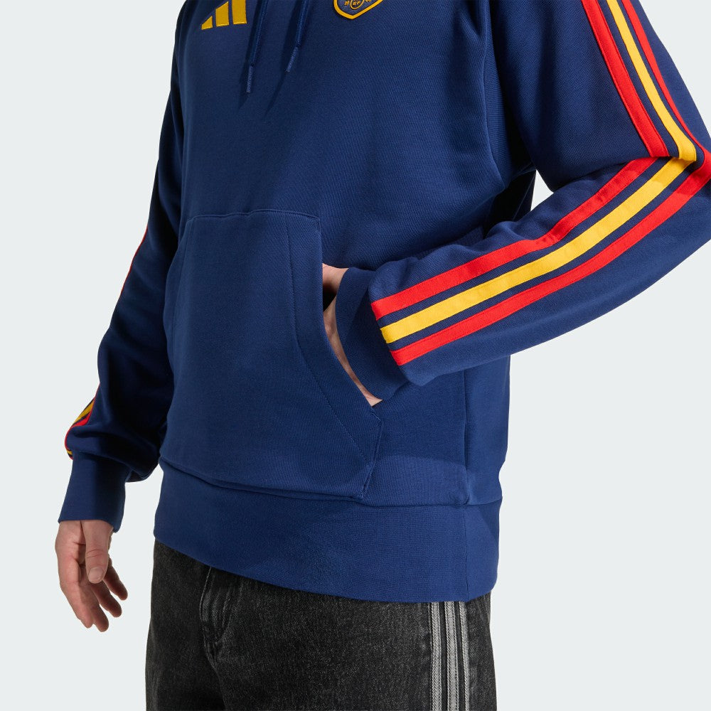 Spain National Team FIFA x World Cup 2026 Alphaskin Tri-Blend Hoodie Navy - Adidas