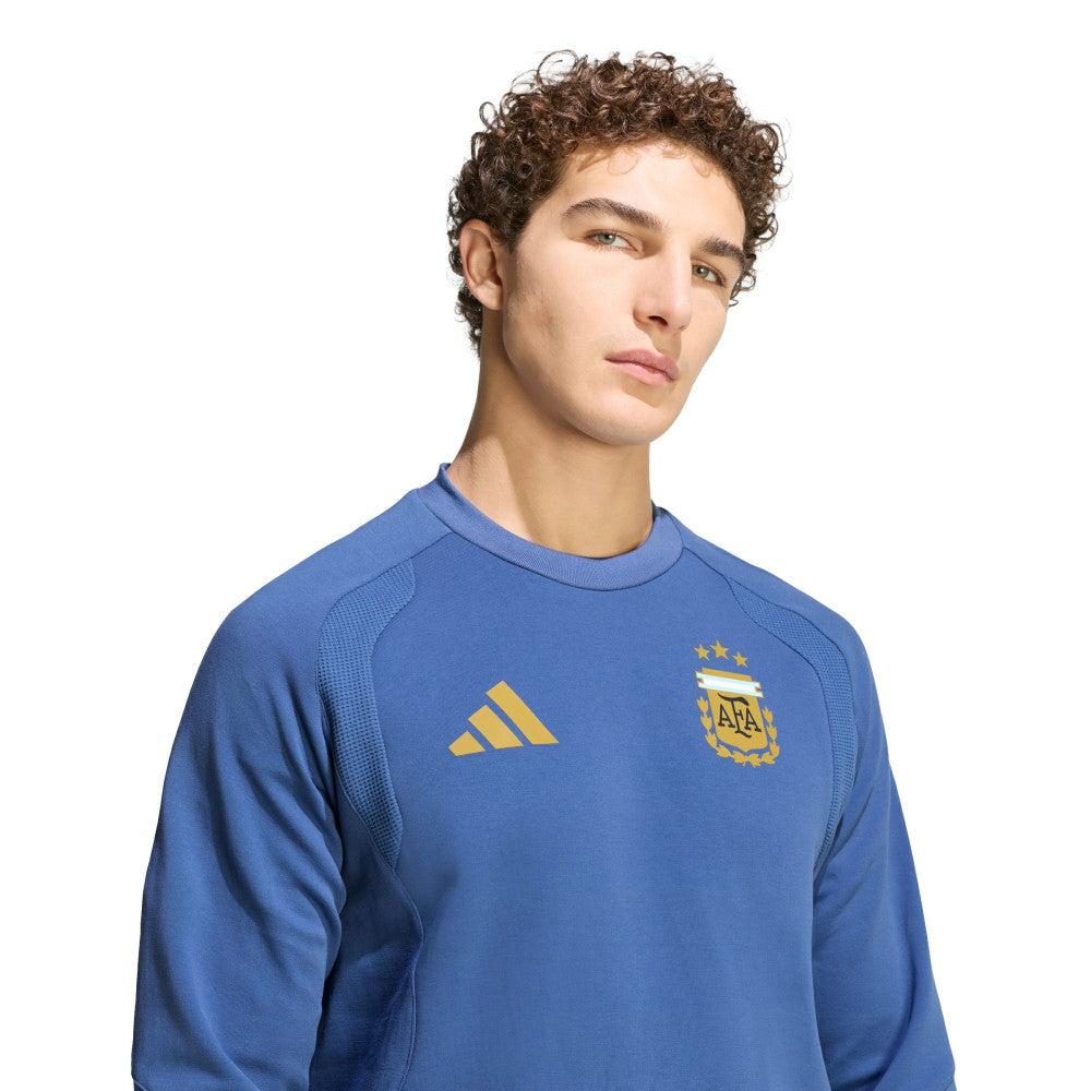 Argentina National Team FIFA x World Cup Tiro Travel Sweatshirt Blue - Adidas