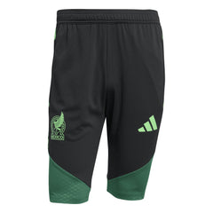 Mexico National Team FIFA x World Cup Tiro Half Pants Black - Adidas