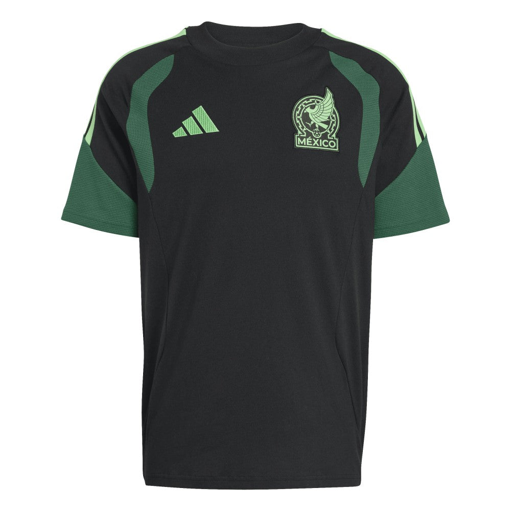 Mexico National Team FIFA x World Cup Tiro Sweat Raglan T-Shirt Black - Adidas
