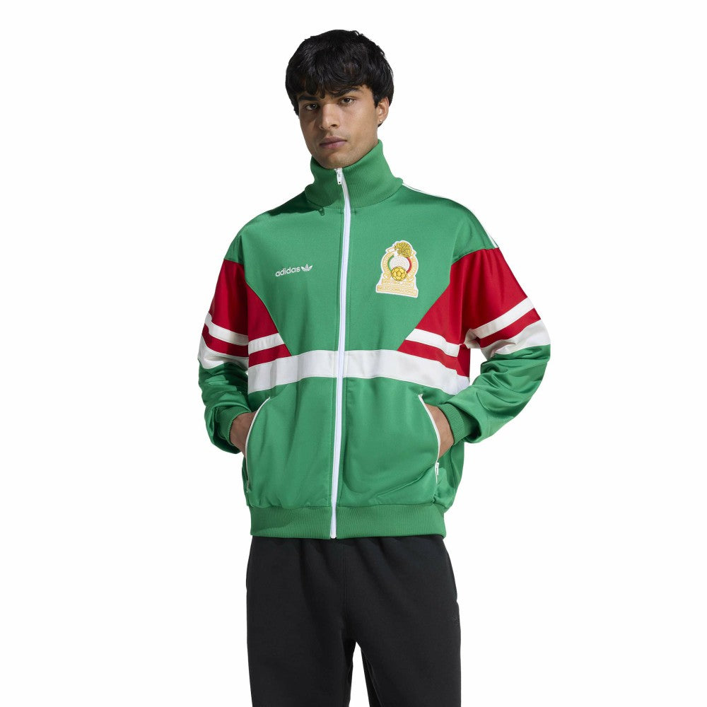 Mexico National Team 1986 Bringback Full-Zip Track Top Green - Adidas