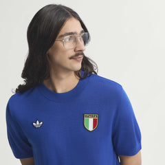 Italy National Team 1970s Fashion Jersey Blue - Adidas