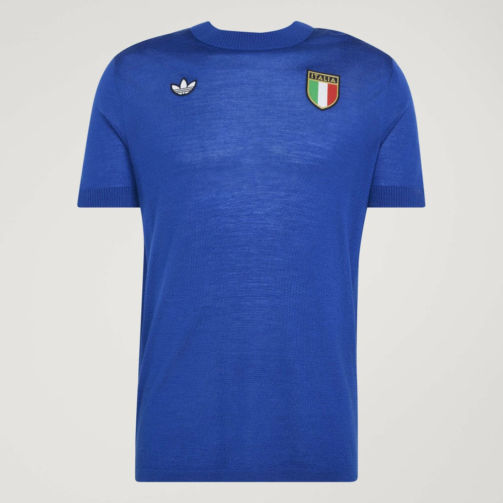 Italy National Team 1970s Fashion Jersey Blue - Adidas
