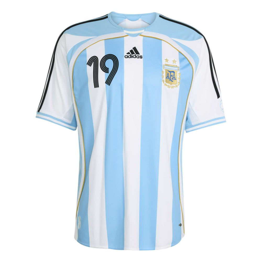 Lionel Messi Argentina National Team 2006 Bringback Home Jersey White - Adidas