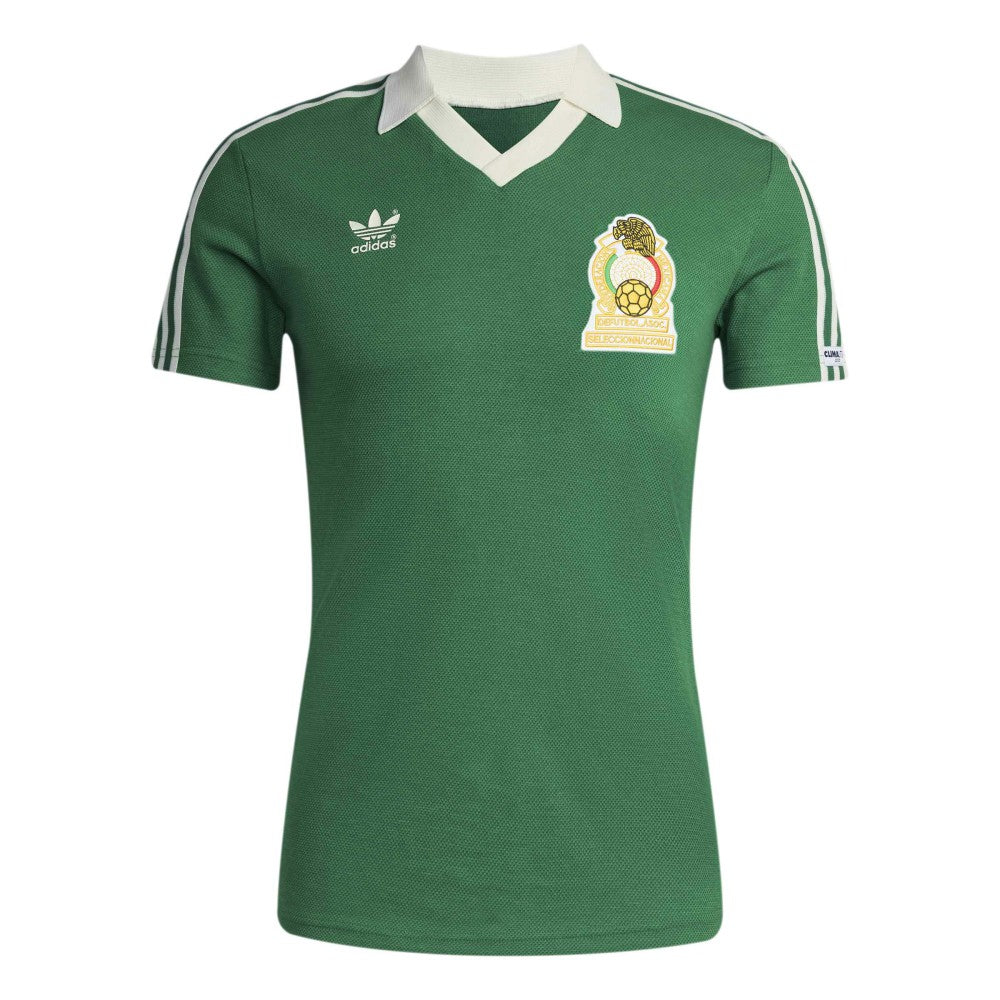 Mexico National Team 1986 Bringback Home Jersey Green - Adidas