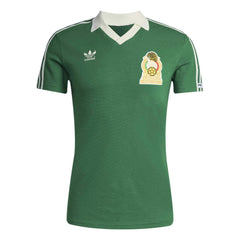 Mexico National Team 1986 Bringback Home Jersey Green - Adidas