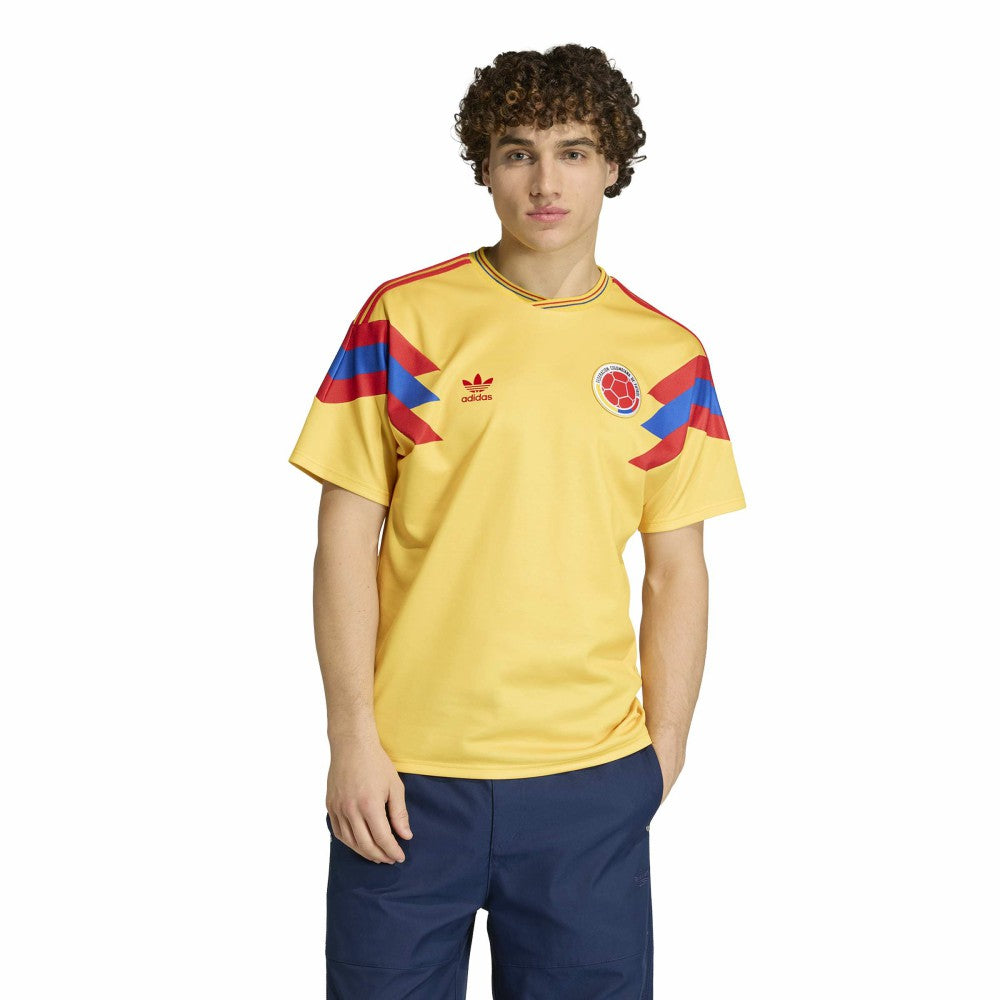 Colombia National Team 1990 Bringback Home Jersey Yellow - Adidas