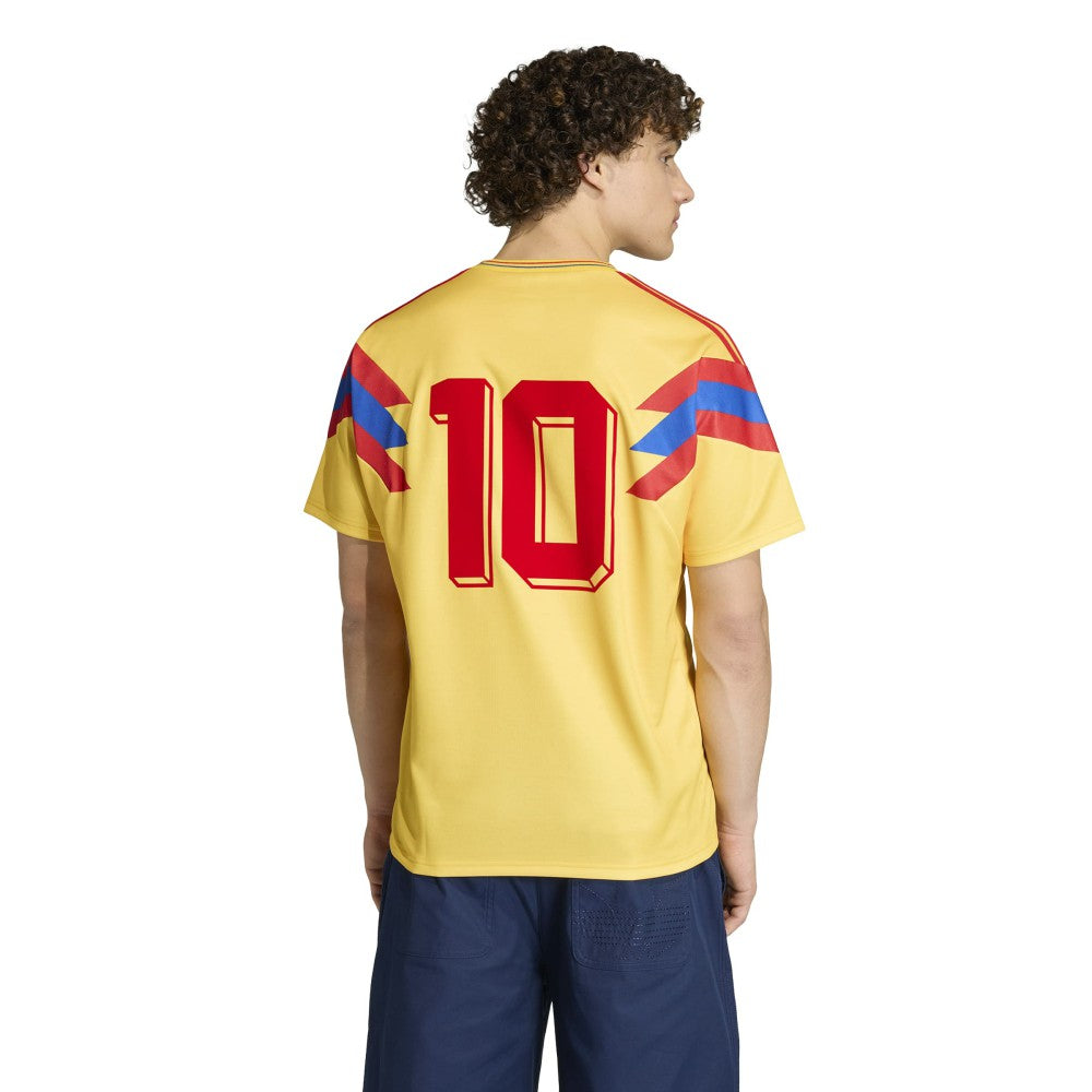 Colombia National Team 1990 Bringback Home Jersey Yellow - Adidas